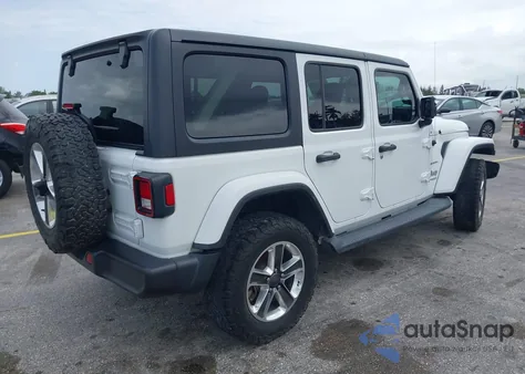 2019 Jeep Wrangler Unlimited Sahara 4X4 from USA, damaged, VIN 1C4HJXEN0KW623325